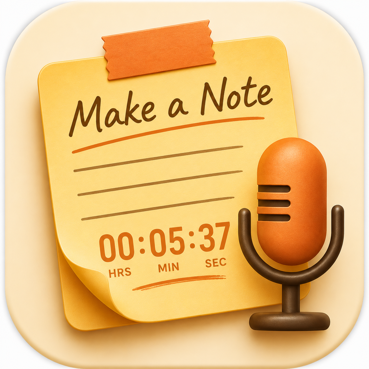 Make a Note: Speak & Save
